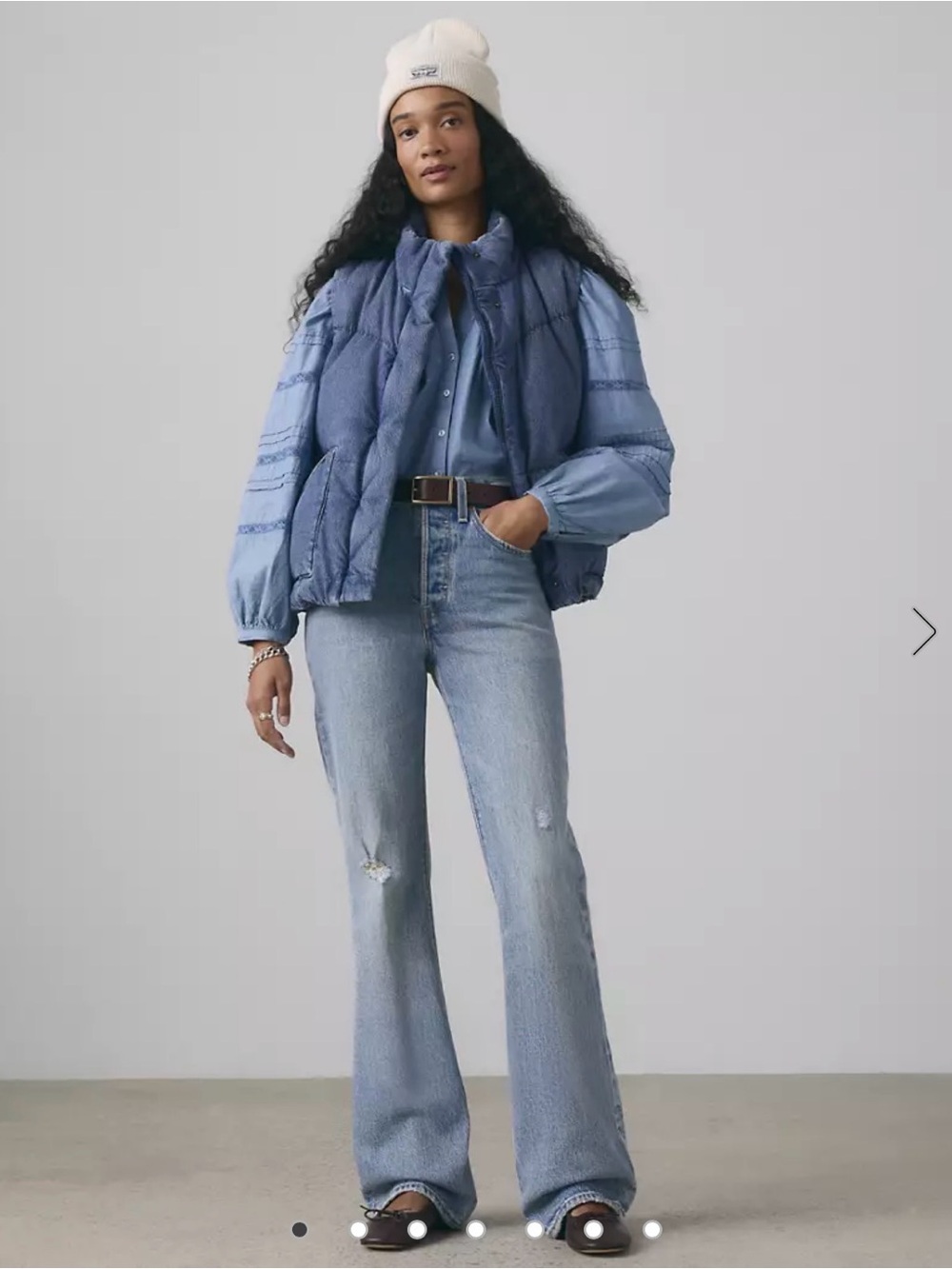 Levi’s Wedgie High-Rise Bootcut Leg Women 29 Denim Jeans Vintage Distressed